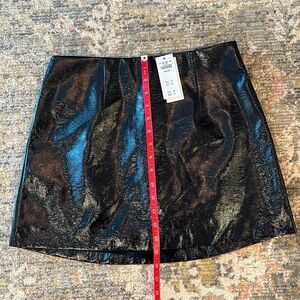 Abercrombie & Fitch vegan leather skirt. Size M